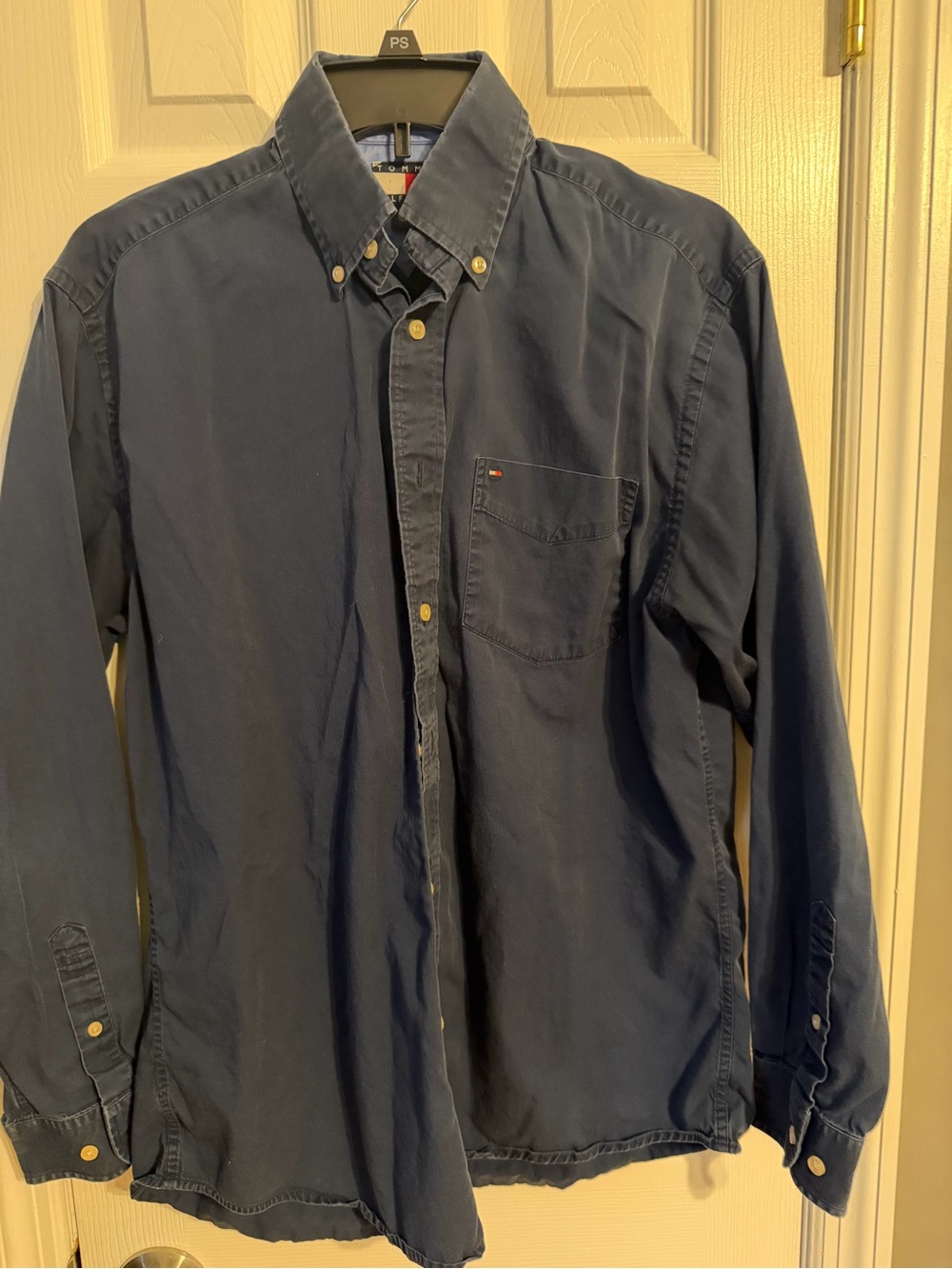 Tommy Hilfiger Classic Navy Button-Down Shirt